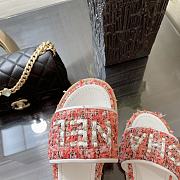 Chanel Sandals Red - 4
