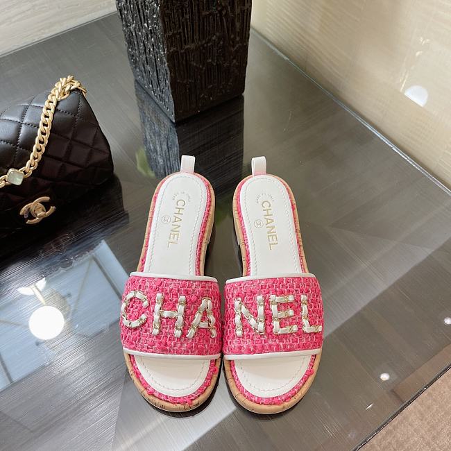 Chanel Sandals Pink - 1