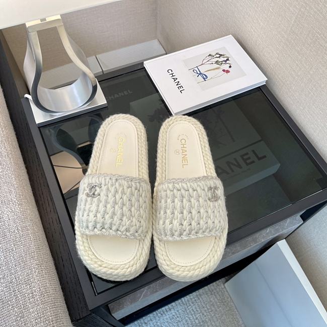 Chanel Sandals White - 02 - 1