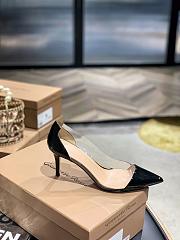 Gianvito Rossi transparent black high heels - 1