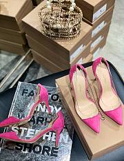 Gianvito Rossi transparent pink high heels - 3