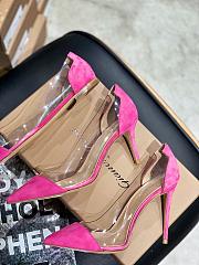 Gianvito Rossi transparent pink high heels - 4