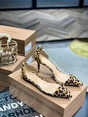 Gianvito Rossi transparent leopard print high heels - 5