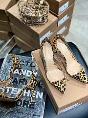 Gianvito Rossi transparent leopard print high heels - 3