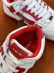 AMIRI WHITE AND RED SNEAKER - 5