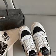 Jimmy Choo Black and White Sneaker - 5