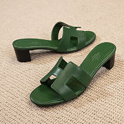 Hermes Oasis Green sandal - 4