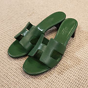 Hermes Oasis Green sandal - 5