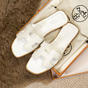Hermes White sandal - 1