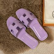 Hermes Purple sandal - 5