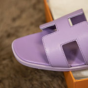 Hermes Purple sandal - 4