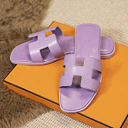 Hermes Purple sandal - 3