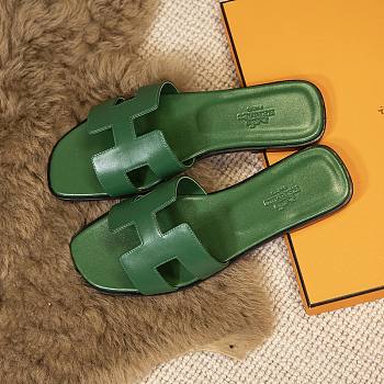 Hermes Green sandal