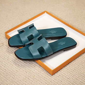Hermes Blue sandal