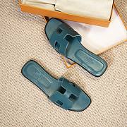 Hermes Blue sandal - 6