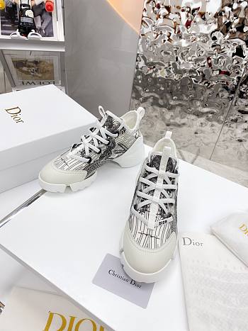 DIOR D-CONNECT SNEAKER - 33