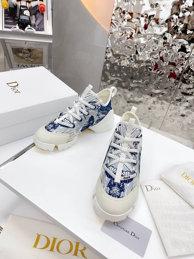 DIOR D-CONNECT SNEAKER - 34 - 1