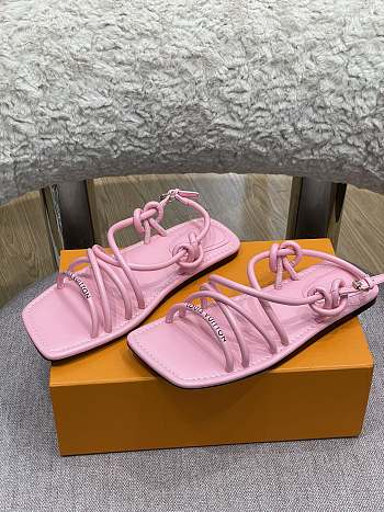 LV Nova Flat Pink Sandal