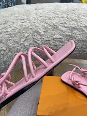 LV Nova Flat Pink Sandal - 5
