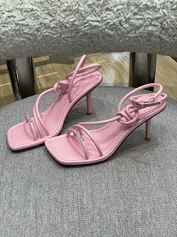 LV Nova High Heel Pink sandal