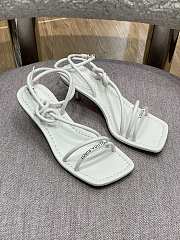 LV Nova High Heel White sandal - 6