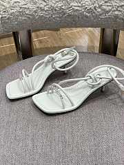 LV Nova High Heel White sandal - 5