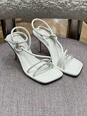 LV Nova High Heel White sandal - 4
