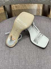 LV Nova High Heel White sandal - 2