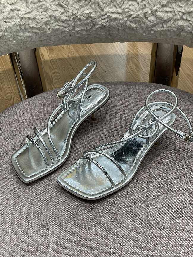 LV Nova High Heel Silver sandal - 1