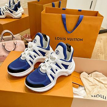 Louis Vuitton Archlight Trainer White And Blue