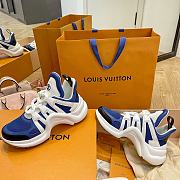 Louis Vuitton Archlight Trainer White And Blue - 5