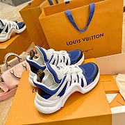 Louis Vuitton Archlight Trainer White And Blue - 3