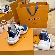 Louis Vuitton Archlight Trainer White And Blue - 2