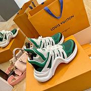 Louis Vuitton Archlight Trainer White And Green - 4