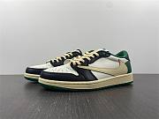 Air Jordan 1 Retro Low Green Black White x Fragment Design x Travis Scott  - DM7866-128 - 1