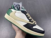 Air Jordan 1 Retro Low Green Black White x Fragment Design x Travis Scott  - DM7866-128 - 3