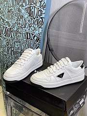 PRADA Logo leather sneakers - 04 - 1