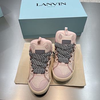 Lanvin Leather Curb Sneaker - 01
