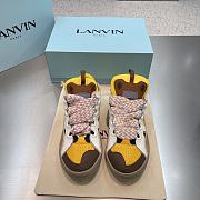 Lanvin Leather Curb Sneaker - 02 - 1