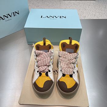 Lanvin Leather Curb Sneaker - 02