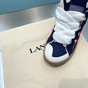 Lanvin Leather Curb Sneaker - 03 - 4