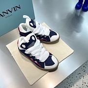 Lanvin Leather Curb Sneaker - 03 - 3