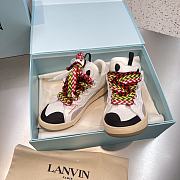 Lanvin Leather Curb Sneaker - 06 - 3
