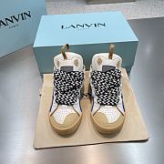 Lanvin Leather Curb Sneaker - 07 - 1