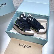 Lanvin Leather Curb Sneaker - 08 - 6