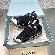 Lanvin Leather Curb Sneaker - 08 - 3