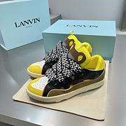 Lanvin Leather Curb Sneaker - 09 - 4