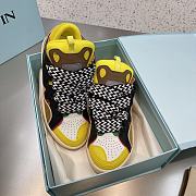 Lanvin Leather Curb Sneaker - 09 - 3