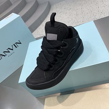 Lanvin Leather Curb Sneaker - 11