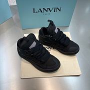 Lanvin Leather Curb Sneaker - 11 - 2